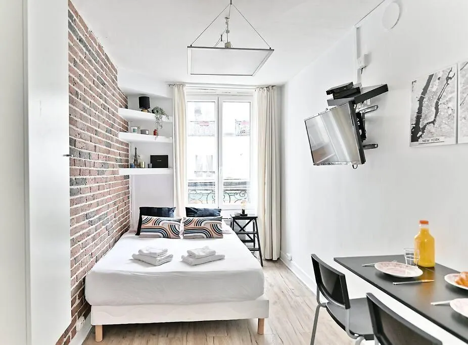Studio Central #Marais #Bataclan Appartement Parijs